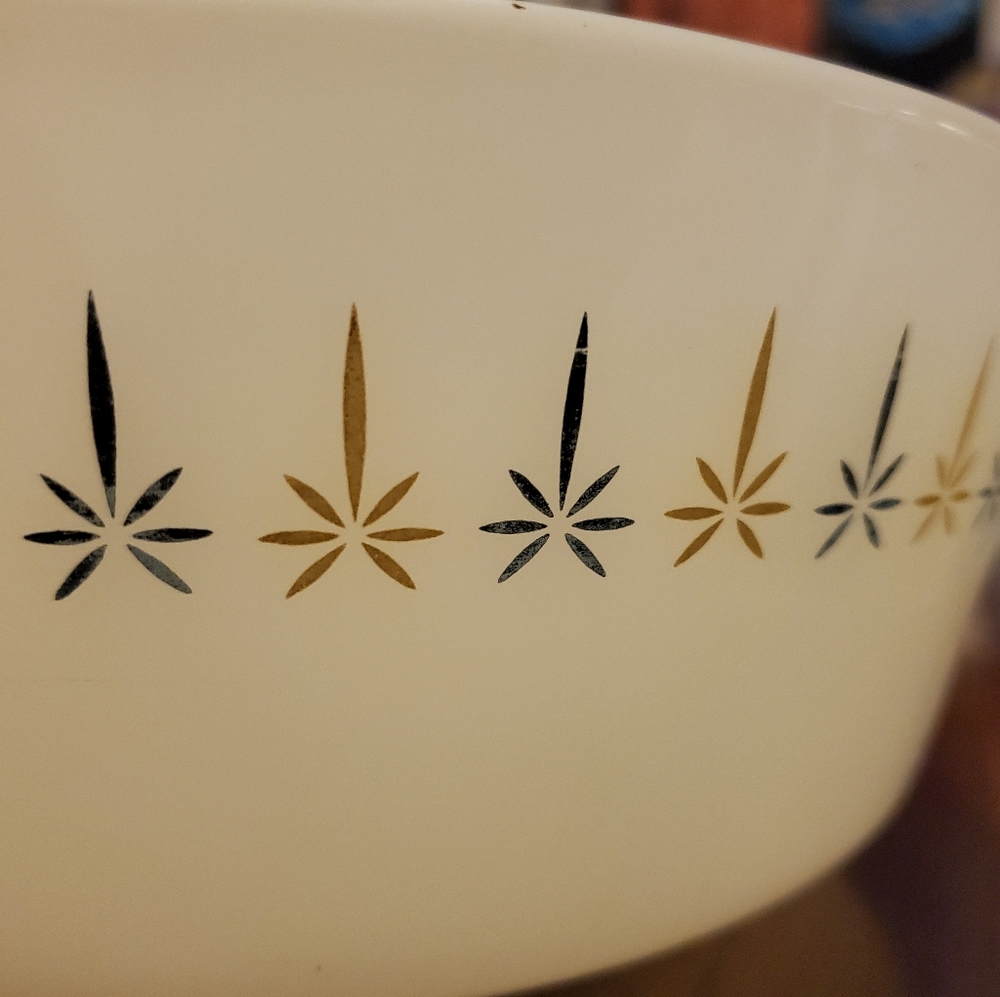 Vintage Fire King Anchor Hocking Round 3qt Casserole Dish Candleglow #439 - Picture 7 of 7